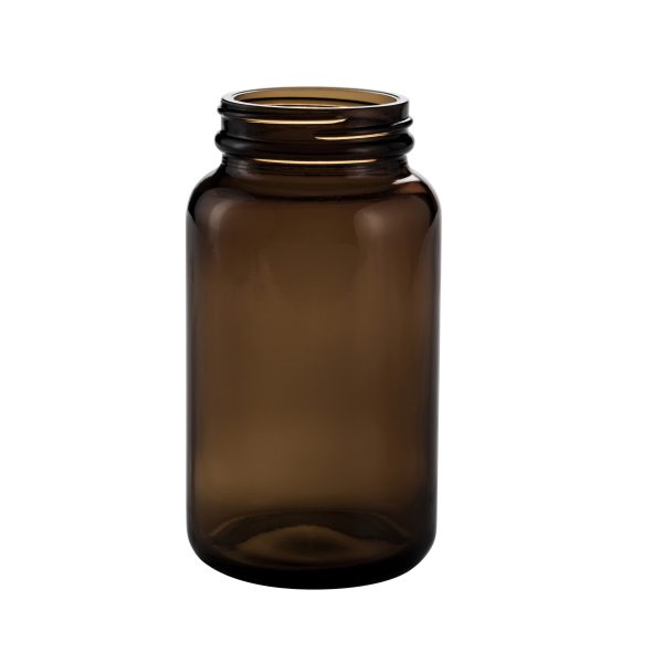Glass Wide Mouth Round Packers