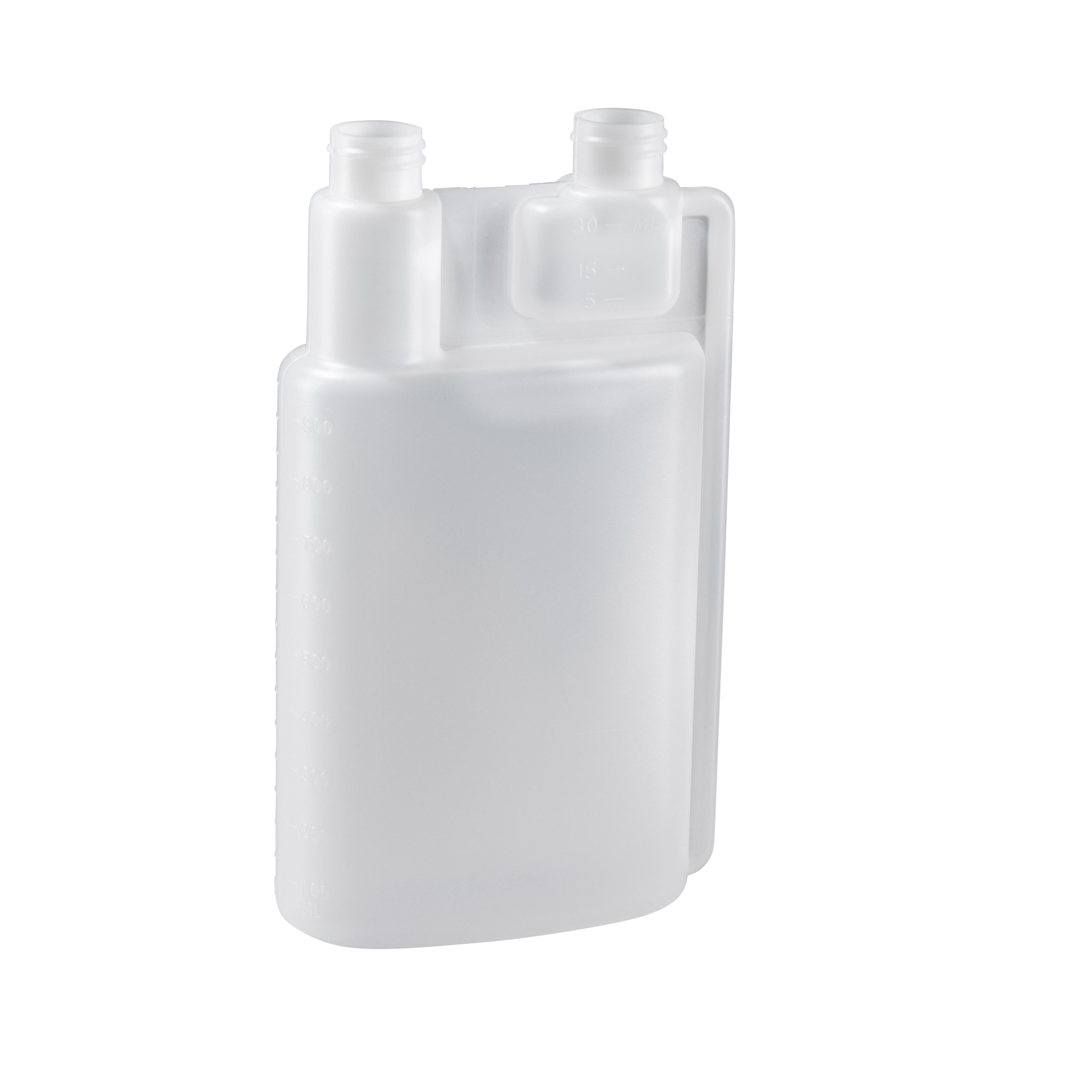 White container on white background