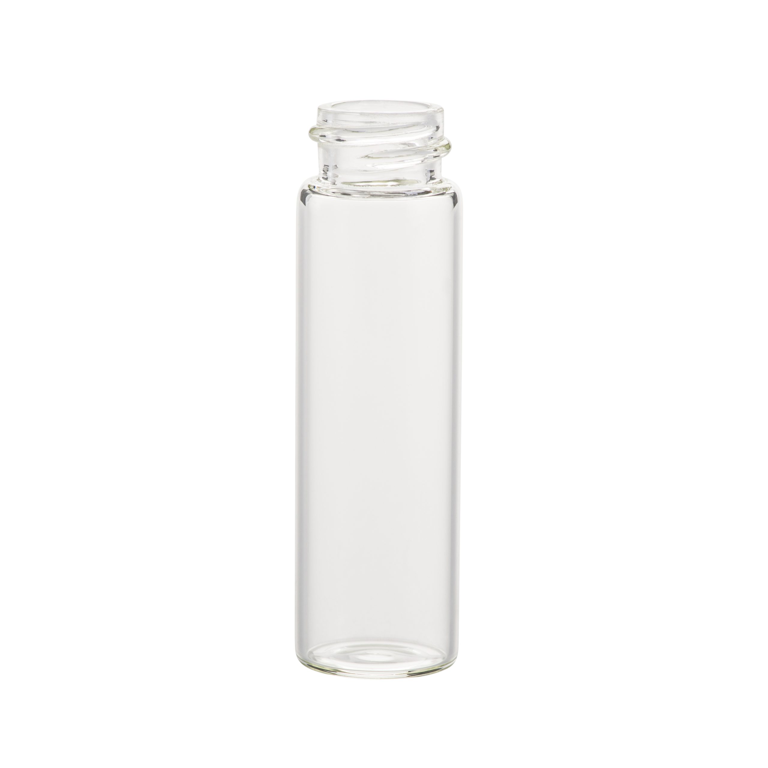 1 Dram Clear Glass Vial - w/ Screw Cap