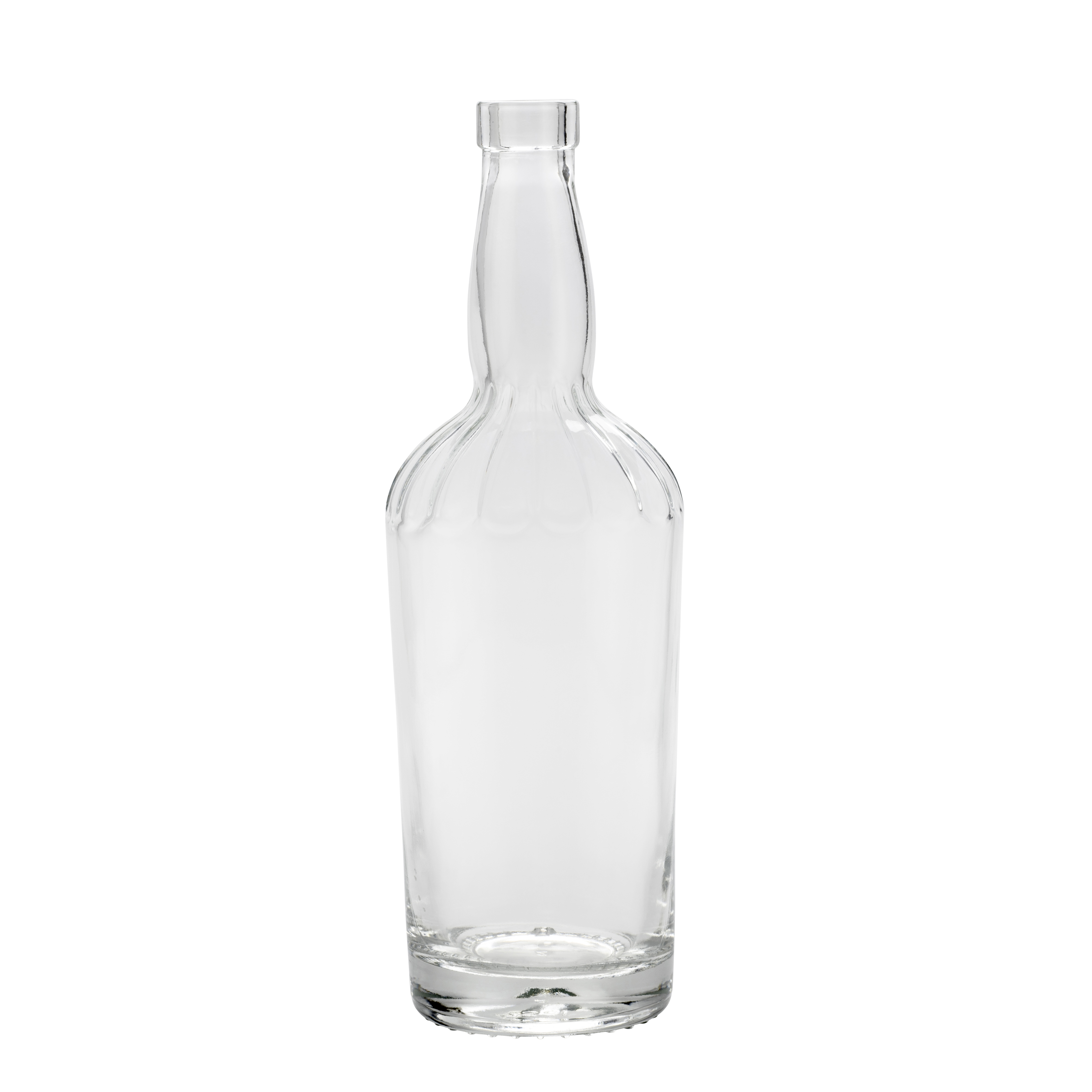 Fancy glass bottle