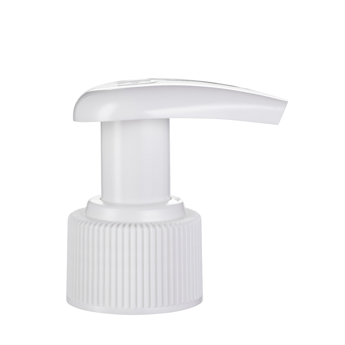 White Dispenser lid with screw bottom