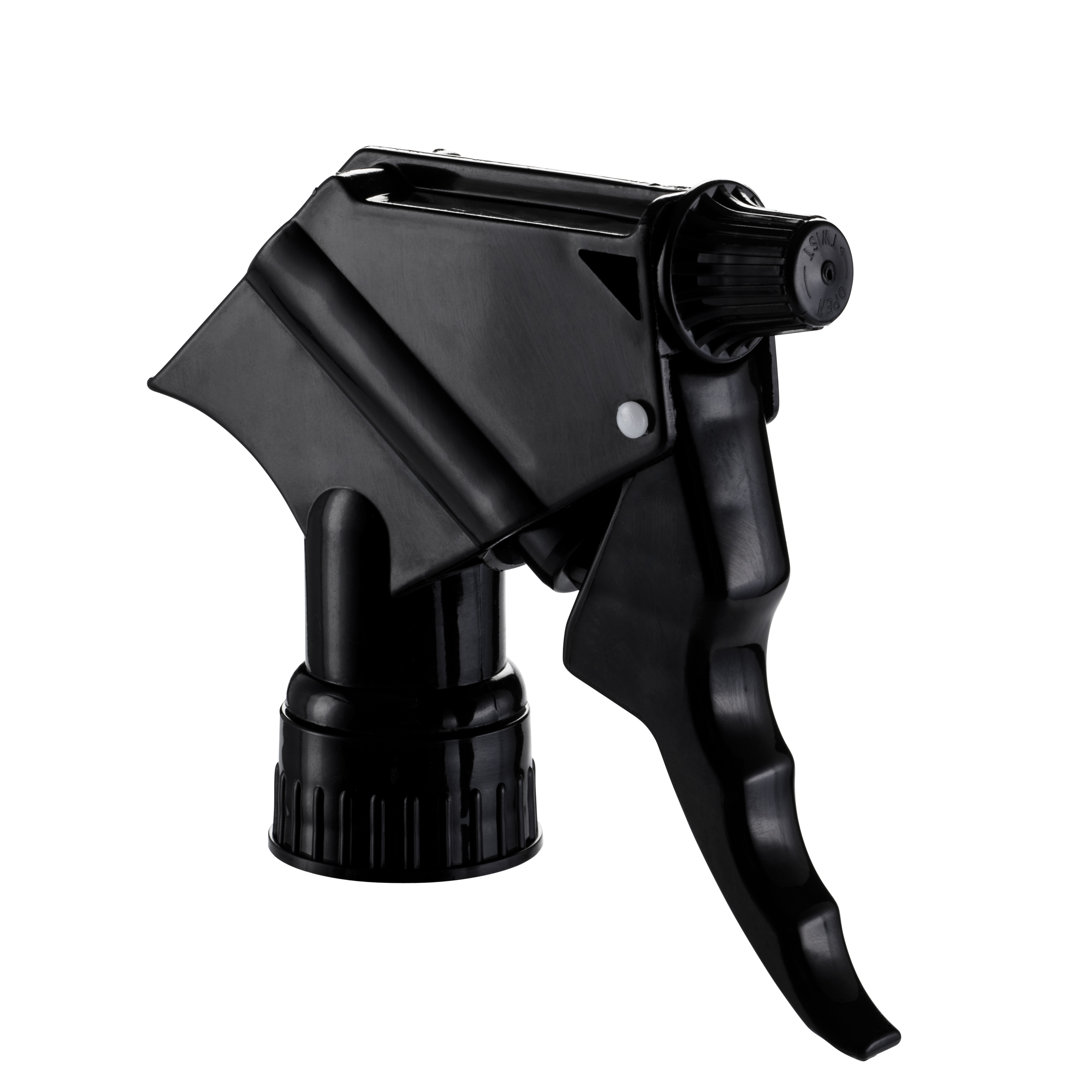 black sprayer pump head