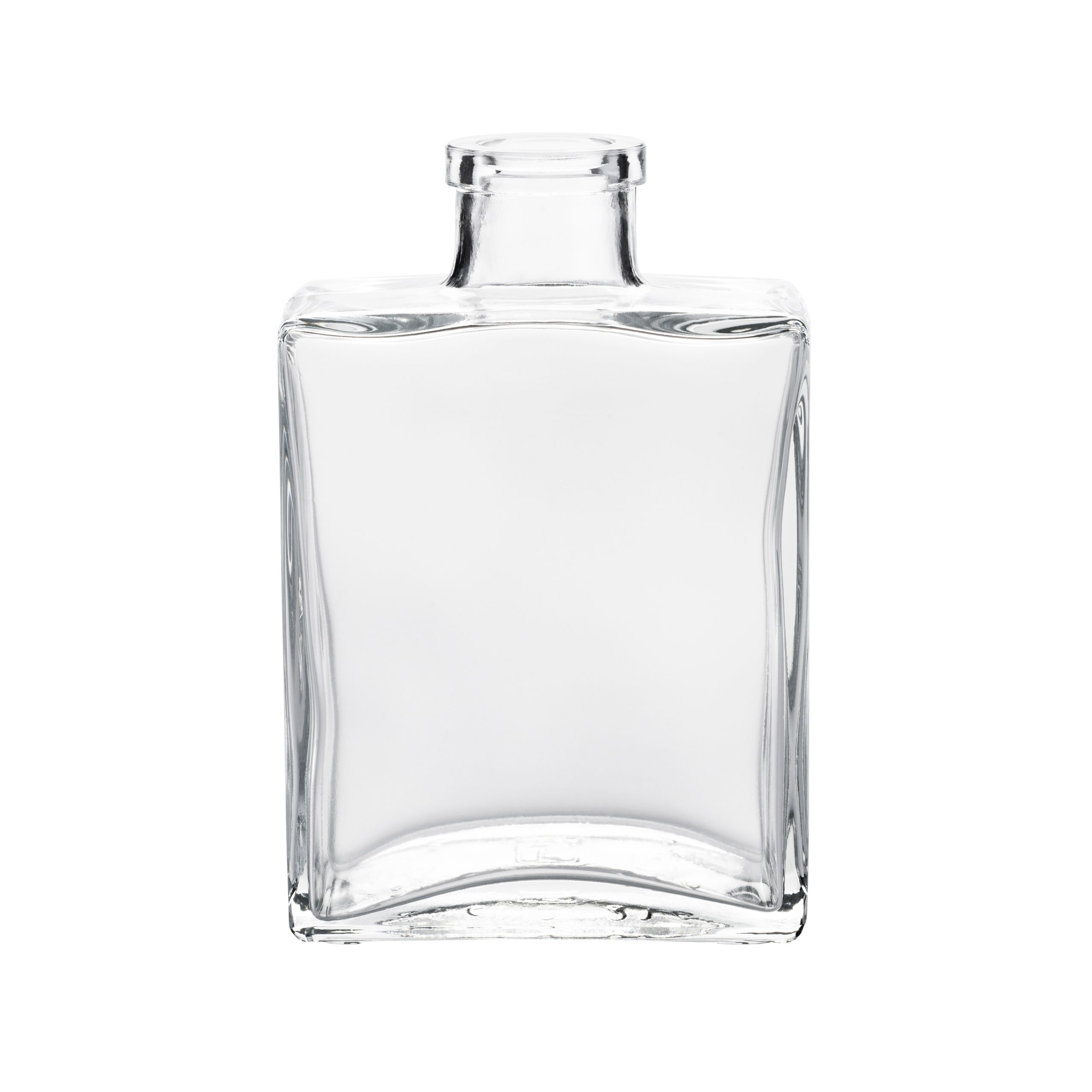 1 LITER FLINT GLASS CALIFORNIA SPIRITS BOTTLE BAR TOP - 18.5MM