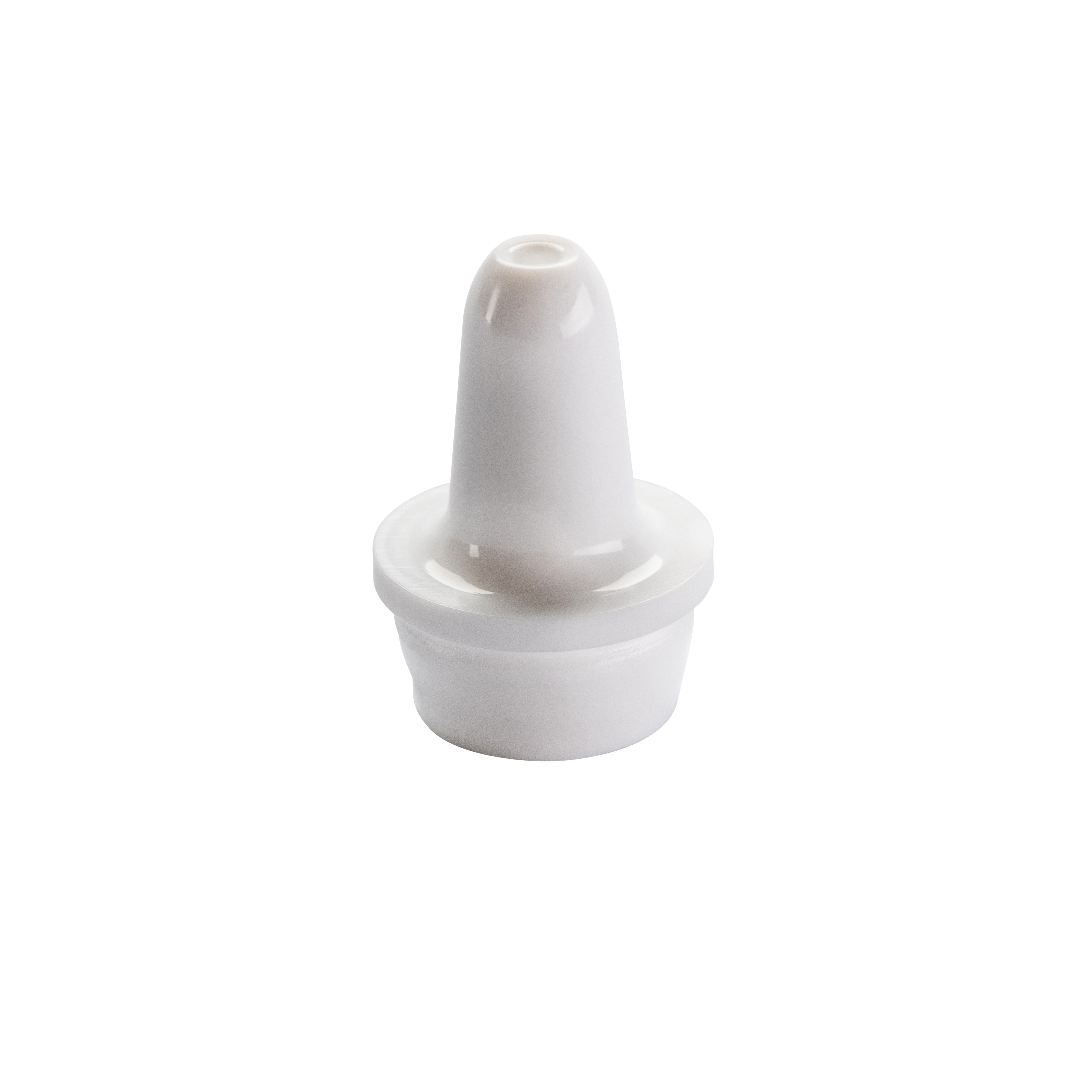 White Round cap for containers