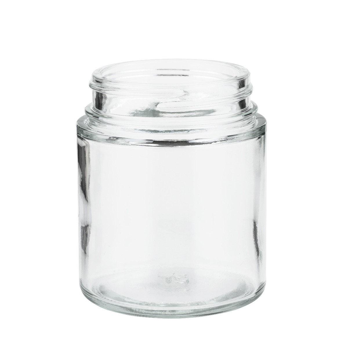 4 oz. flint glass straight sided jar, 53-400