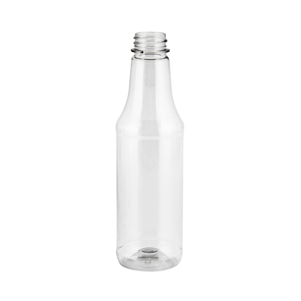 Slim plastic bottle container