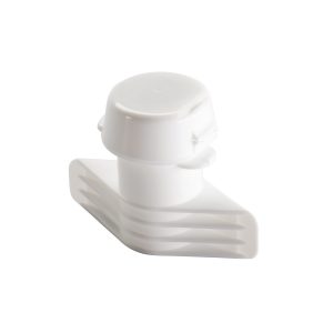 Pouch Dispensing Fitment - White, 6mm