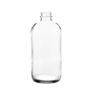 32 oz. flint glass Boston round, 33-400