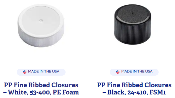 Closures From MJS Packaging