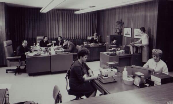 M. Jacob & Sons Lyndon office in Detroit, Michigan in 1960.