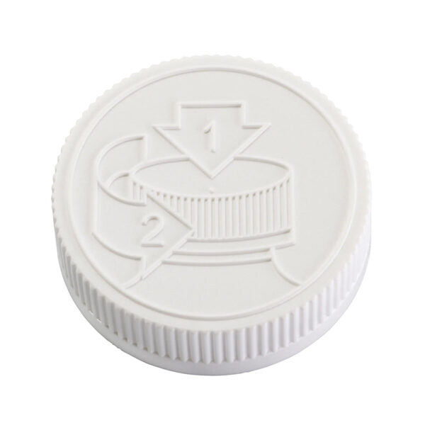 Push Down and Turn Ribbed Cap