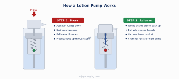 How Lotion Pumps work
